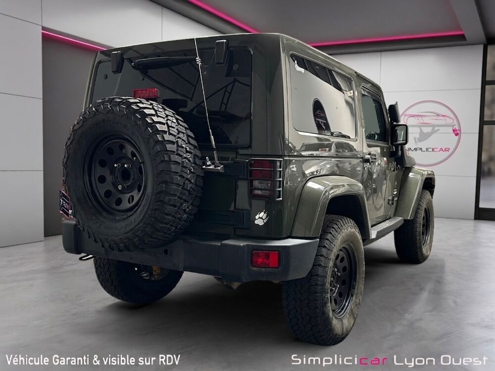 Wrangler 2.8 CRD 200 SAHARA 2015 occasion 69530 Brignais