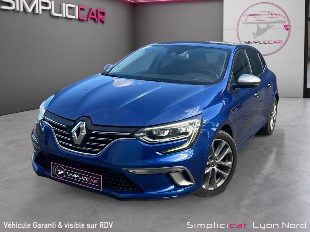M&eacute;gane RENAULT MEGANE 1.6 DCI 130 GT LINE 2017 occasion 69730 Genay