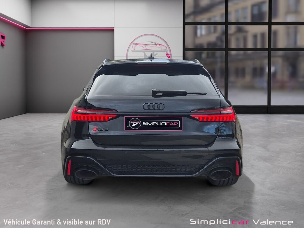 RS6 AVANT 4.0 V8 600 TFSI QUATTRO TIPTRONIC 2020 occasion 26000 Valence