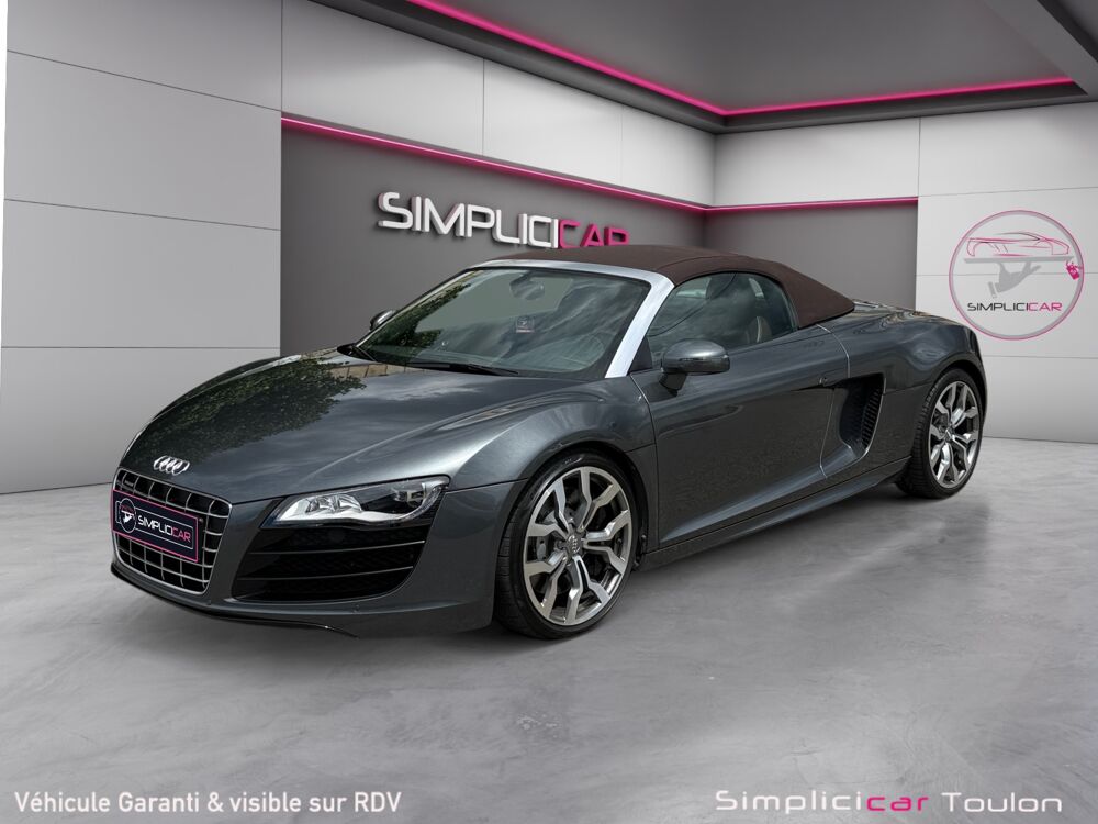 R8 SPYDER V10 5.2 FSI 525 QUATTRO R TRONIC 2011 occasion 83210 La Farl&egrave;de