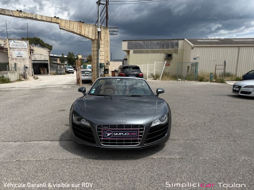 R8 SPYDER V10 5.2 FSI 525 QUATTRO R TRONIC 2011 occasion 83210 La Farl&egrave;de