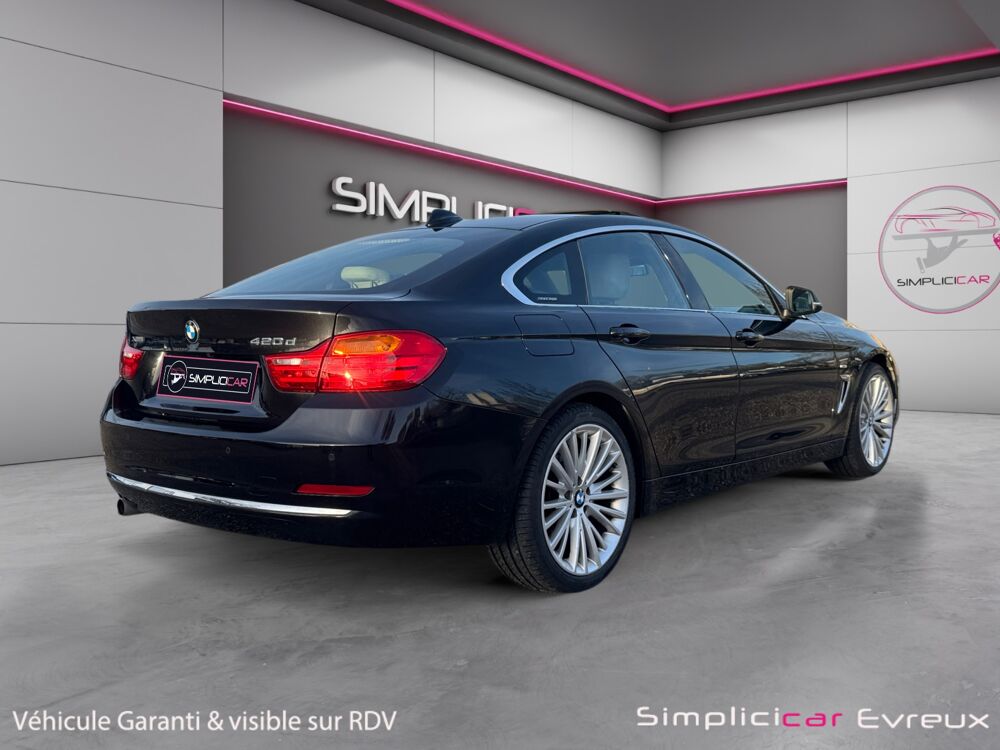 S&eacute;rie 4 Gran Coup&eacute; 420d xDrive 184 ch Luxury A 2014 occasion 27000 &Eacute;vreux