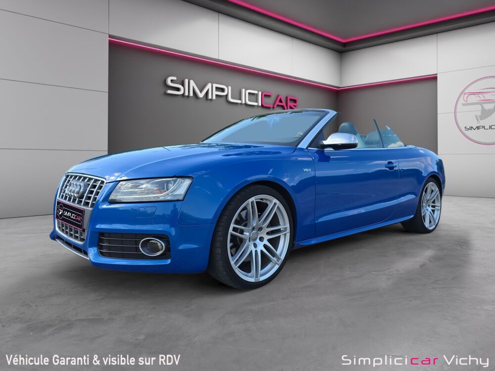 S5 AUDI CABRIOLET 3.0 TFSI 330 QUATTRO S TRONIC 2010 occasion 03300 Cusset