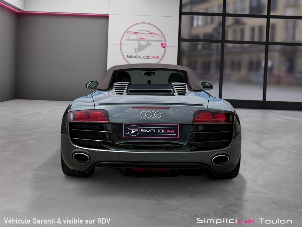 R8 SPYDER V10 5.2 FSI 525 QUATTRO R TRONIC 2011 occasion 83210 La Farl&egrave;de