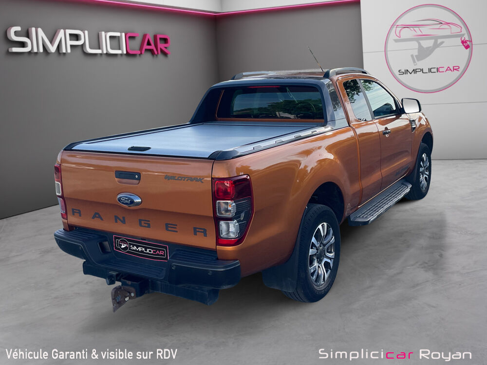 Ranger 3.2TDCI 200CH SUPER CAB WILDTRAK BA PH3 2018 occasion 17200 Saint-Sulpice-de-Royan