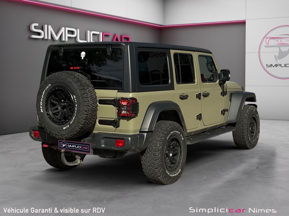Wrangler RUBICON 2.2 MULTIJET 200 BVA 2019 occasion 30900 Nimes