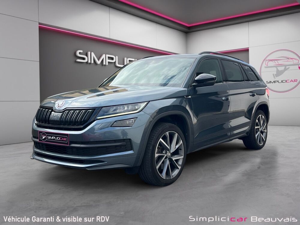 Kodiaq 2.0 TSI 190 SPORT LINE 4X4 DSG 7PL 2019 occasion 60000 Beauvais