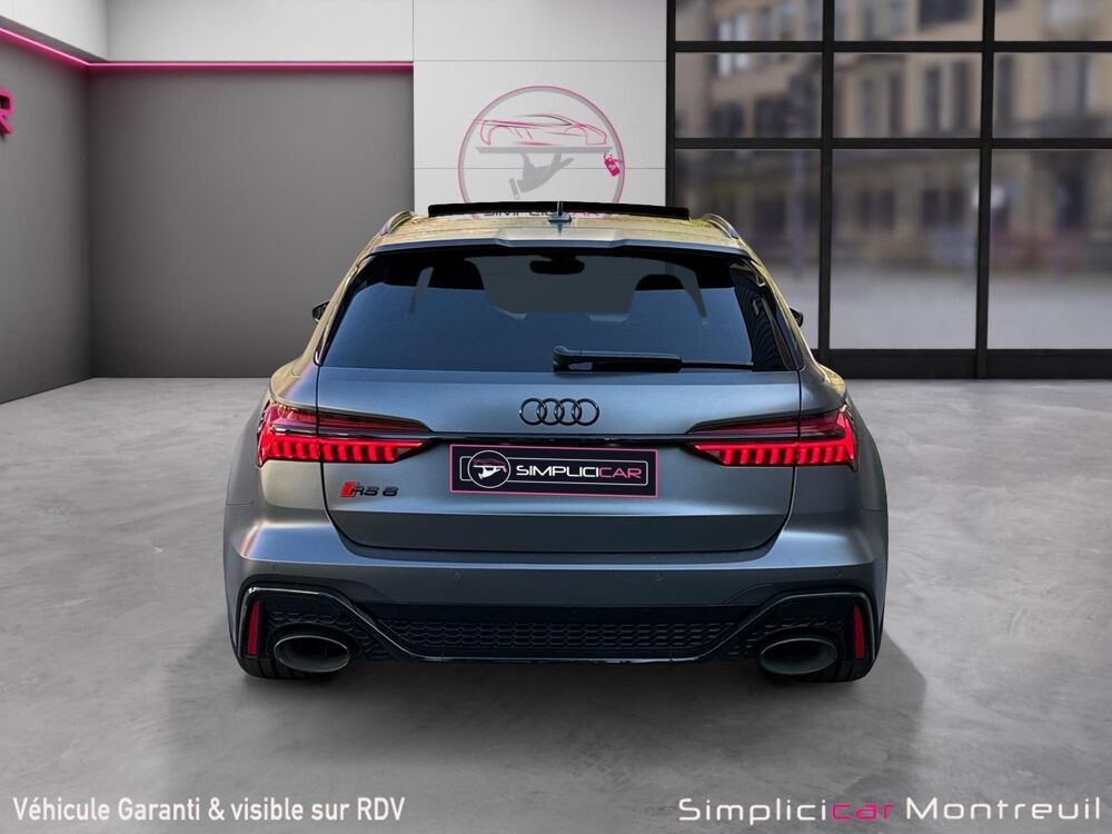 RS6 IV 4.0 TFSI 600 53CV QUATTRO TIPTRONIC 8 2023 occasion 93100 Montreuil