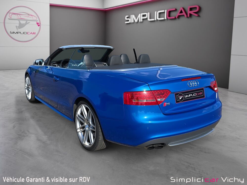 S5 AUDI CABRIOLET 3.0 TFSI 330 QUATTRO S TRONIC 2010 occasion 03300 Cusset