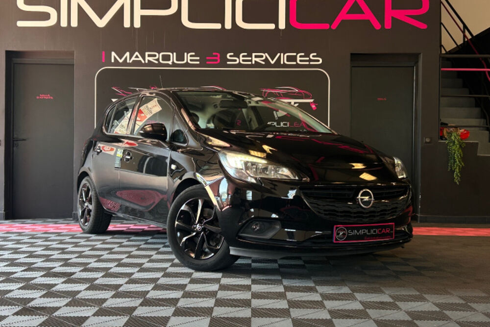 Corsa 1.4 Turbo 100 ch Black Edition 2019 occasion 73290 La Motte-Servolex
