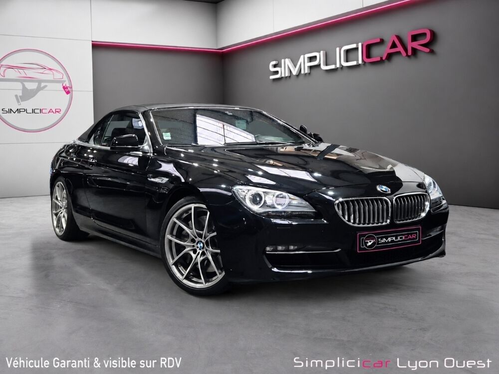 S&eacute;rie 6 (F12) CABRIOLET 650I 407 EXCELLIS BVA8 2011 occasion 69530 Brignais