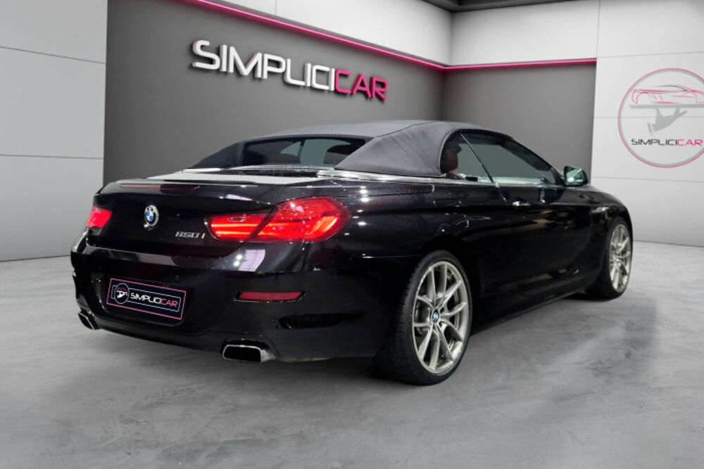 S&eacute;rie 6 (F12) CABRIOLET 650I 407 EXCELLIS BVA8 2011 occasion 69530 Brignais
