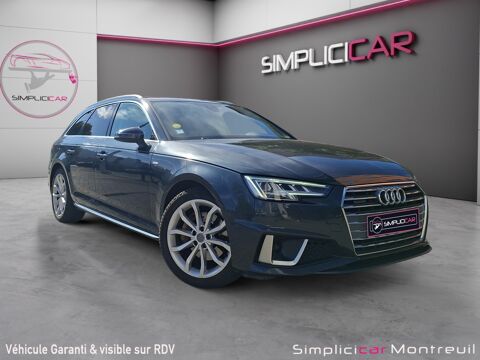 Audi A4 AVANT 40 TDI 190 S LINE QUATTRO S TRONIC 2019 occasion Montreuil 93100