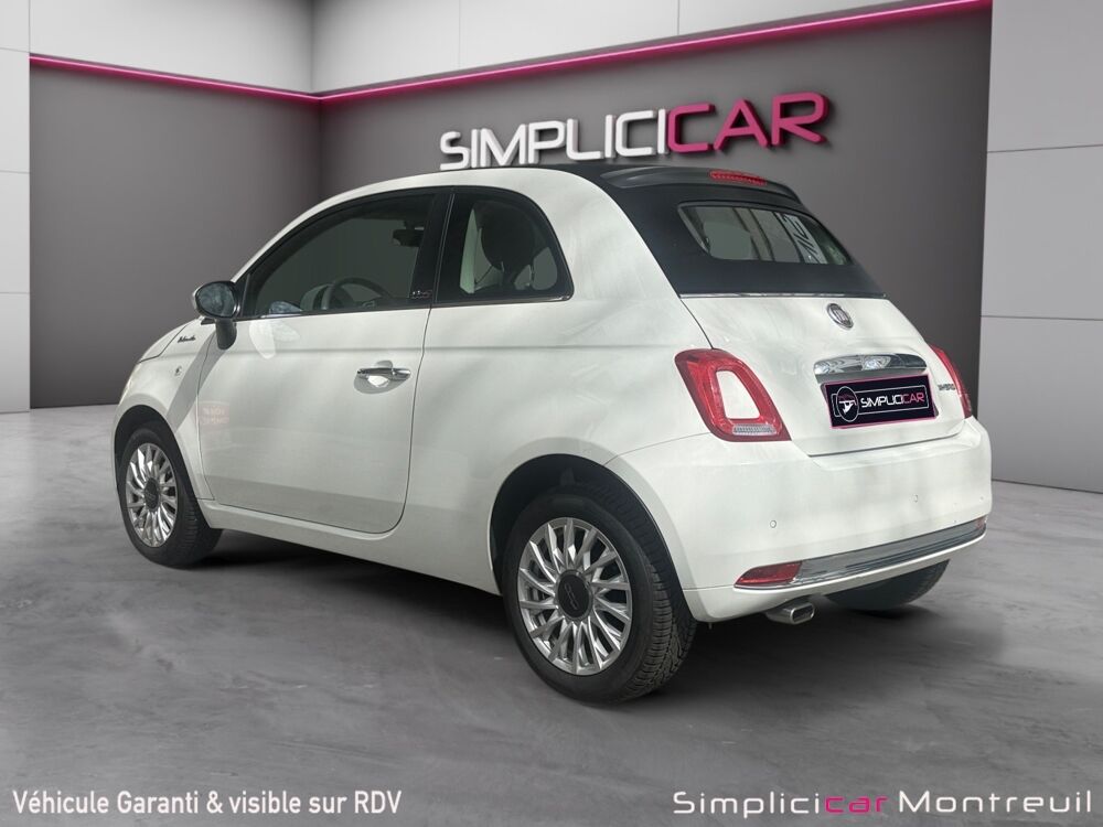 500 C 1.0 HYBRIDE 70 DOLCE VITA CABRIOLET 2023 occasion 93100 Montreuil