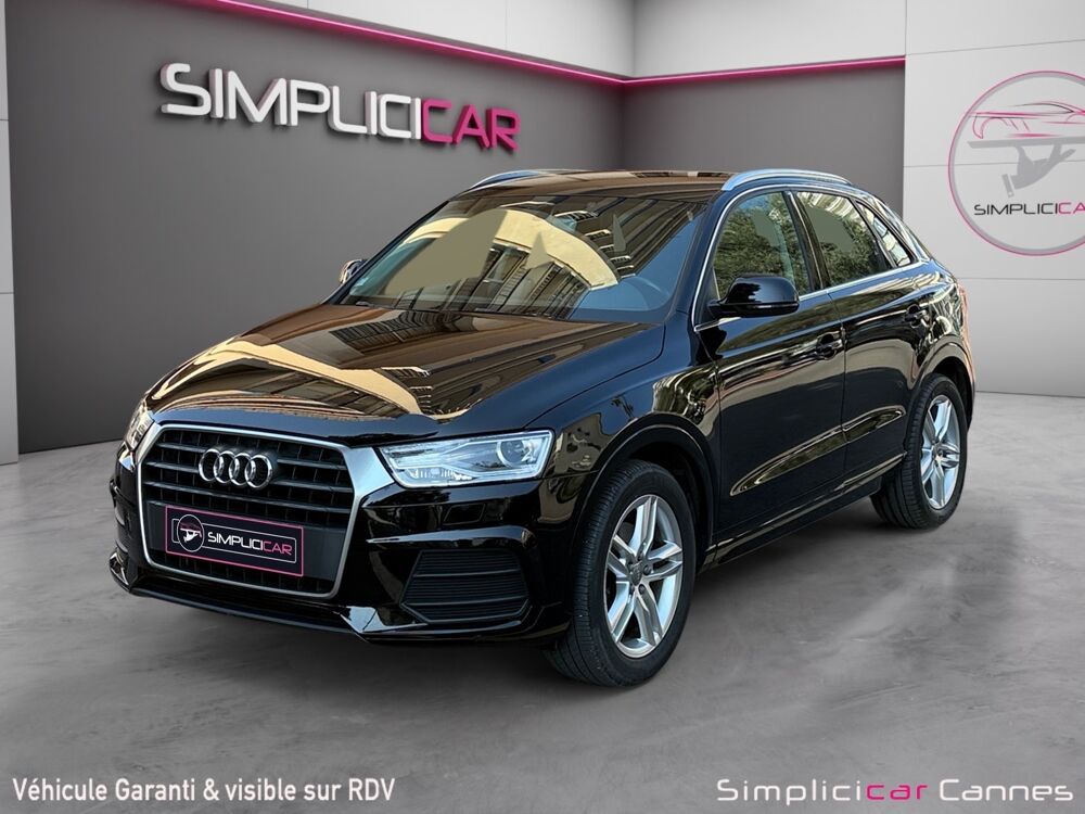 Q3 1.4 TFSI 150 MIDNIGHT SERIES S TRONIC 2016 occasion 06400 Cannes