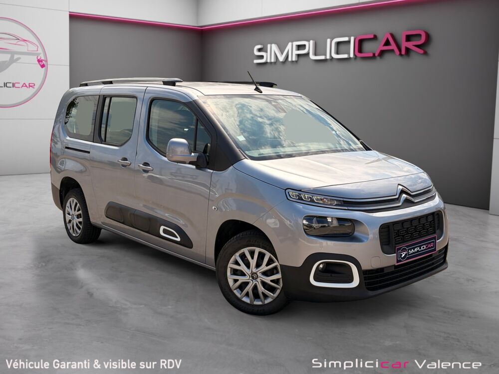 Berlingo XL 1.5 BLUE HDI 100 FEEL 2019 occasion 26000 Valence