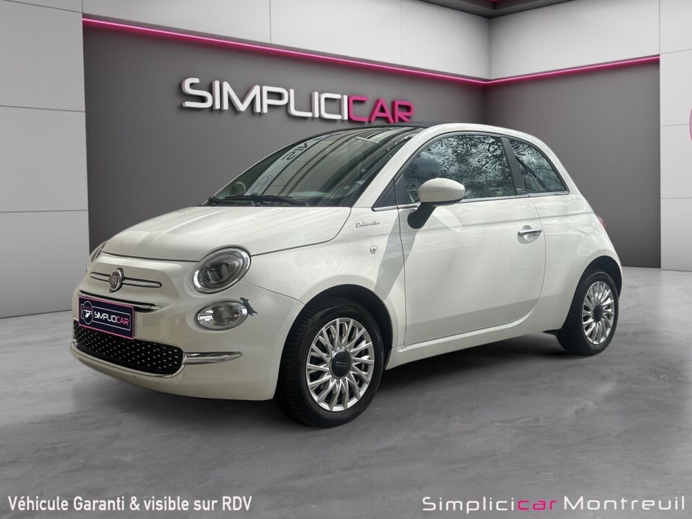 500 C 1.0 HYBRIDE 70 DOLCE VITA CABRIOLET 2023 occasion 93100 Montreuil