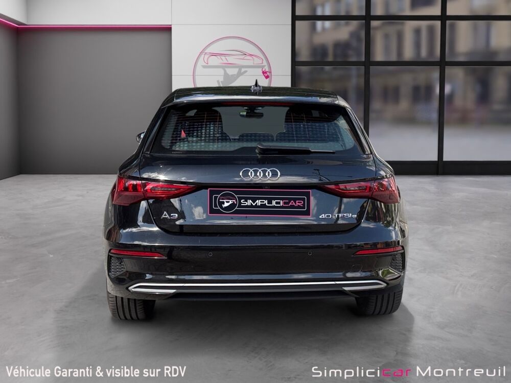 A3 IV SPORTBACK 40 TFSIE 204 S TRONIC 6 2021 occasion 93100 Montreuil