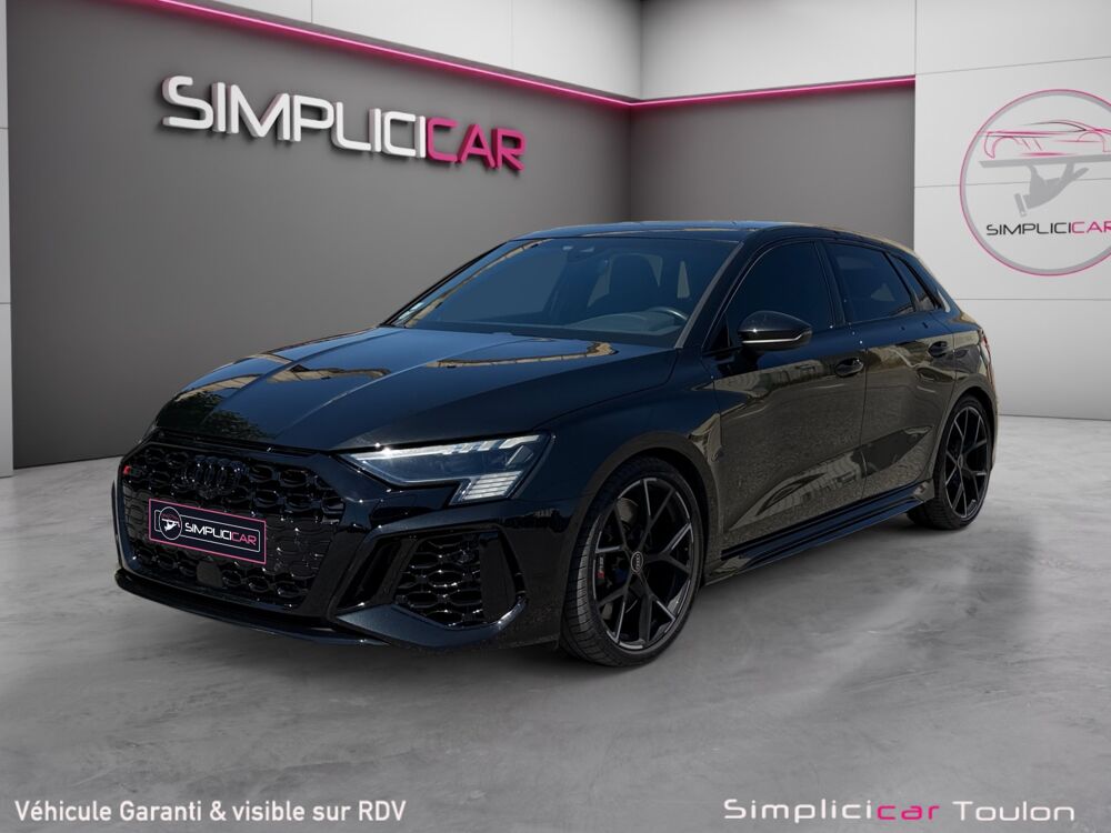 RS3 SPORTBACK 2.5 TFSI 400 QUATTRO S TRONIC 2022 occasion 83210 La Farl&egrave;de