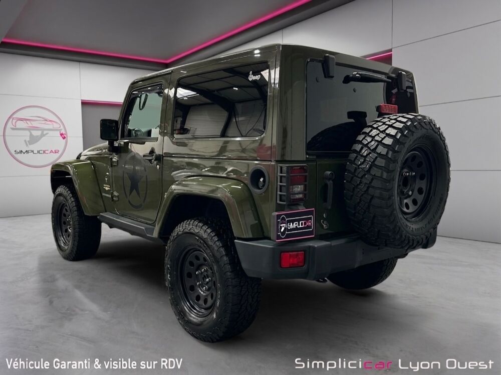 Wrangler 2.8 CRD 200 SAHARA 2015 occasion 69530 Brignais