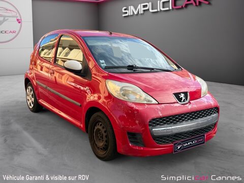 Peugeot 107 1.0E 12V BLACK AND SILVER 2011 occasion Cannes 06400