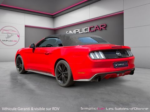 Mustang VI CABRIOLET 2.3 ECOBOOST BV6 CONVERTIBLE 2016 occasion 85340 Les Sables-d'Olonne