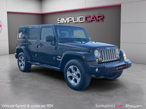 Jeep Wrangler UNLIMITED 2.8 CRD 200 ch SAHARA BVA 2018 occasion Saint-Sulpice-de-Royan 17200