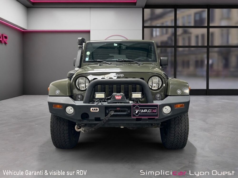 Wrangler 2.8 CRD 200 SAHARA 2015 occasion 69530 Brignais
