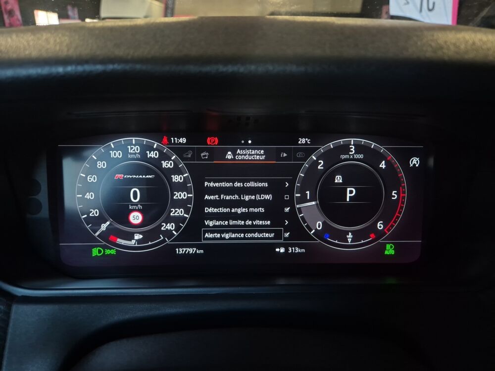 Range rover velar 2.0 D 240 AWD 2018 occasion 26000 Valence