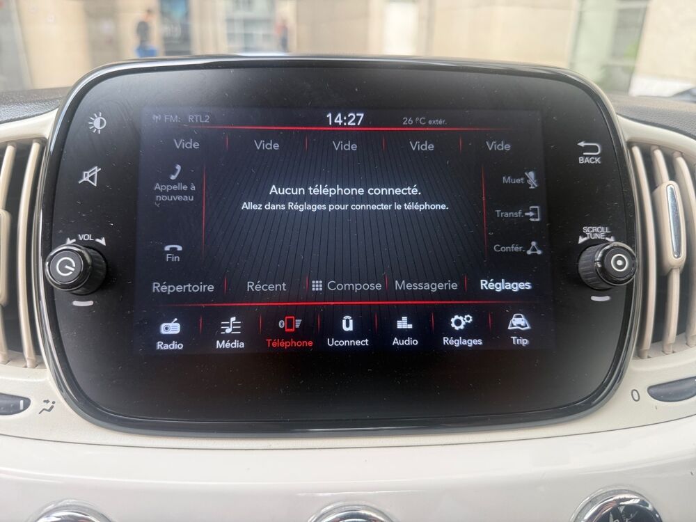500 C 1.0 HYBRIDE 70 DOLCE VITA CABRIOLET 2023 occasion 93100 Montreuil