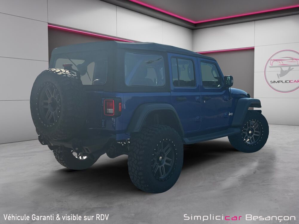 Wrangler Unlimited2.0l T 272ch 4x4 BVA8 Sport 2020 occasion 25410 Saint-Vit