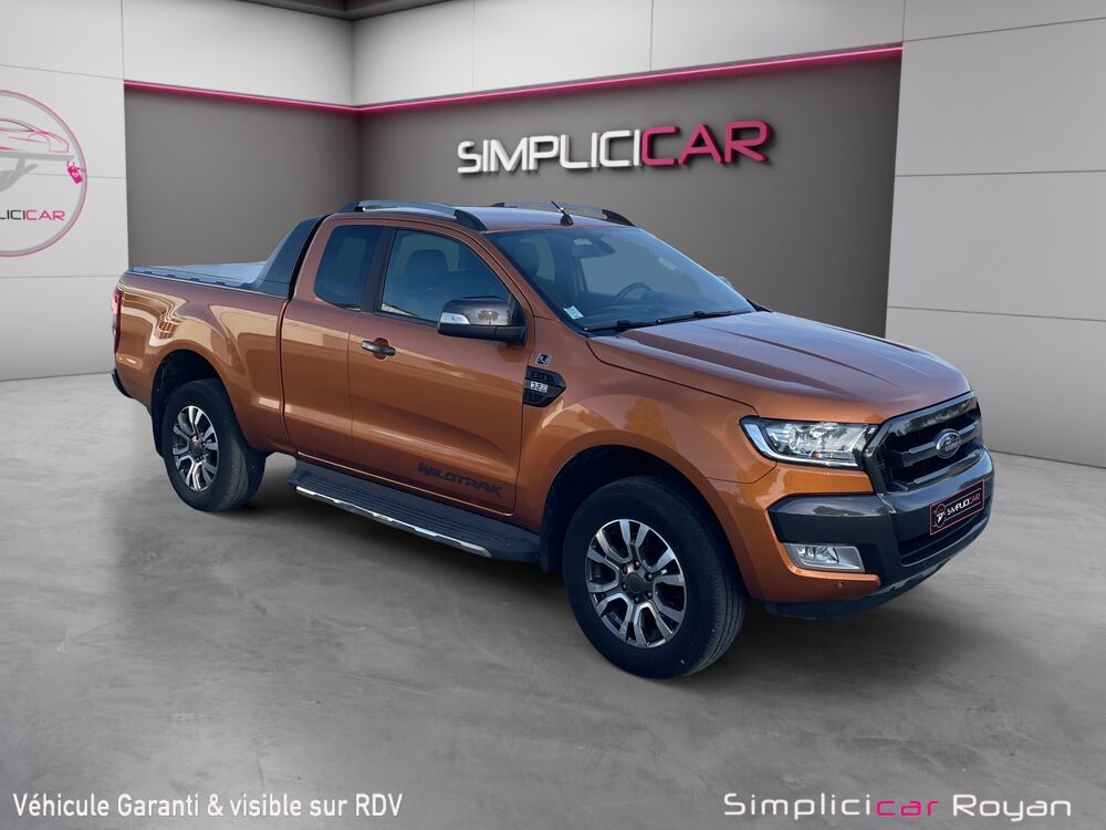 Ranger 3.2TDCI 200CH SUPER CAB WILDTRAK BA PH3 2018 occasion 17200 Saint-Sulpice-de-Royan