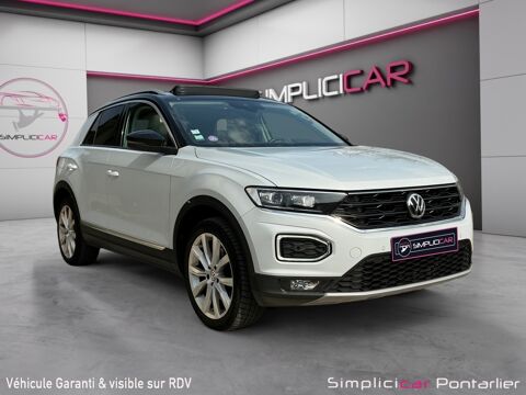 Volkswagen T-ROC 2.0 TSI 190 CARAT 4 MOTION DSG 2019 occasion Vuillecin 25300