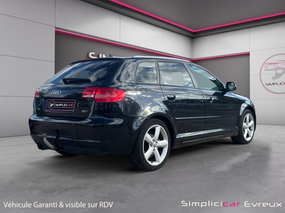 A3 1.8 TFSI 160 S LINE PLUS S TRONIC 2009 occasion 27000 &Eacute;vreux