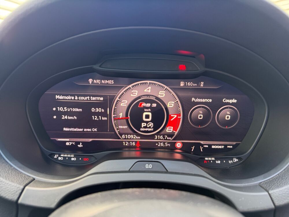 RS3 2.5 TFSI 400 QUATTRO S TRONIC 2020 occasion 30900 Nimes