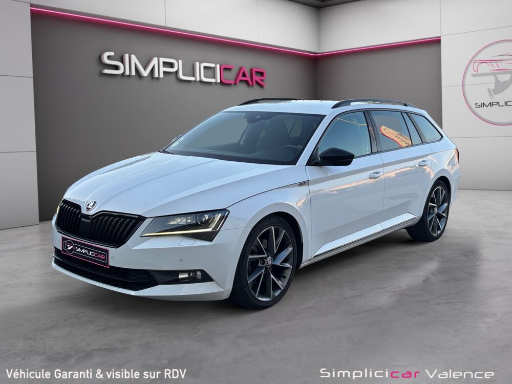 Superb COMBI 2.0 TDI 190 SPORT LINE 4X4 DSG7 2019 occasion 26000 Valence