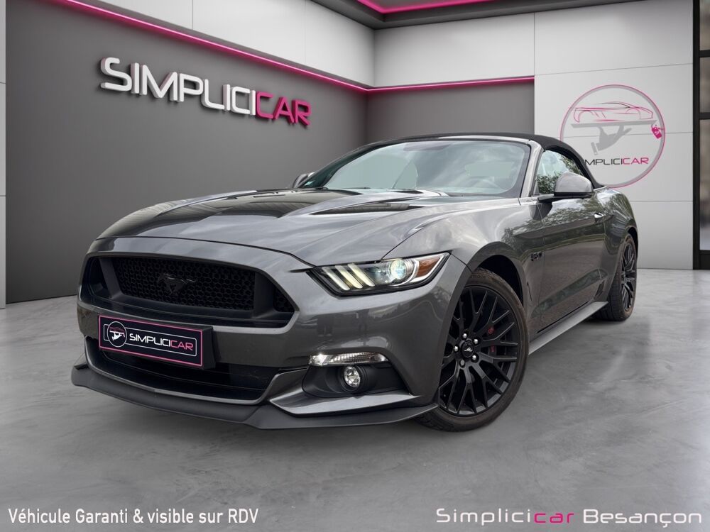 Mustang FASTBACK 5.0 V8 446 GT BA 2016 occasion 25410 Saint-Vit