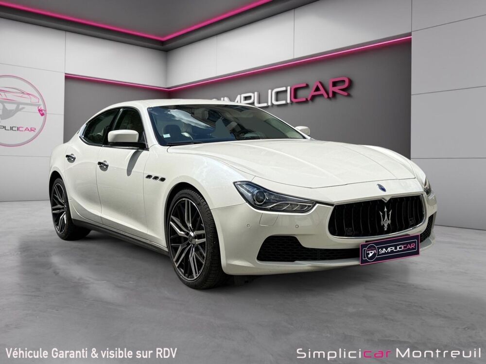 Ghibli 3.0 V6 410 S Q4 2015 occasion 93100 Montreuil