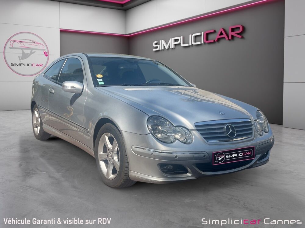 Classe C MERCEDES CLASSE C 220 COUPE SPORT 2007 occasion 06400 Cannes