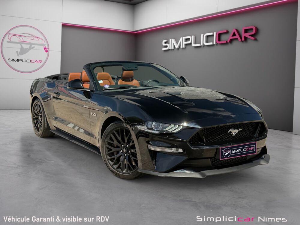 Mustang 5.0 V8 GT CONVERTIBLE BA 2018 occasion 30900 Nimes