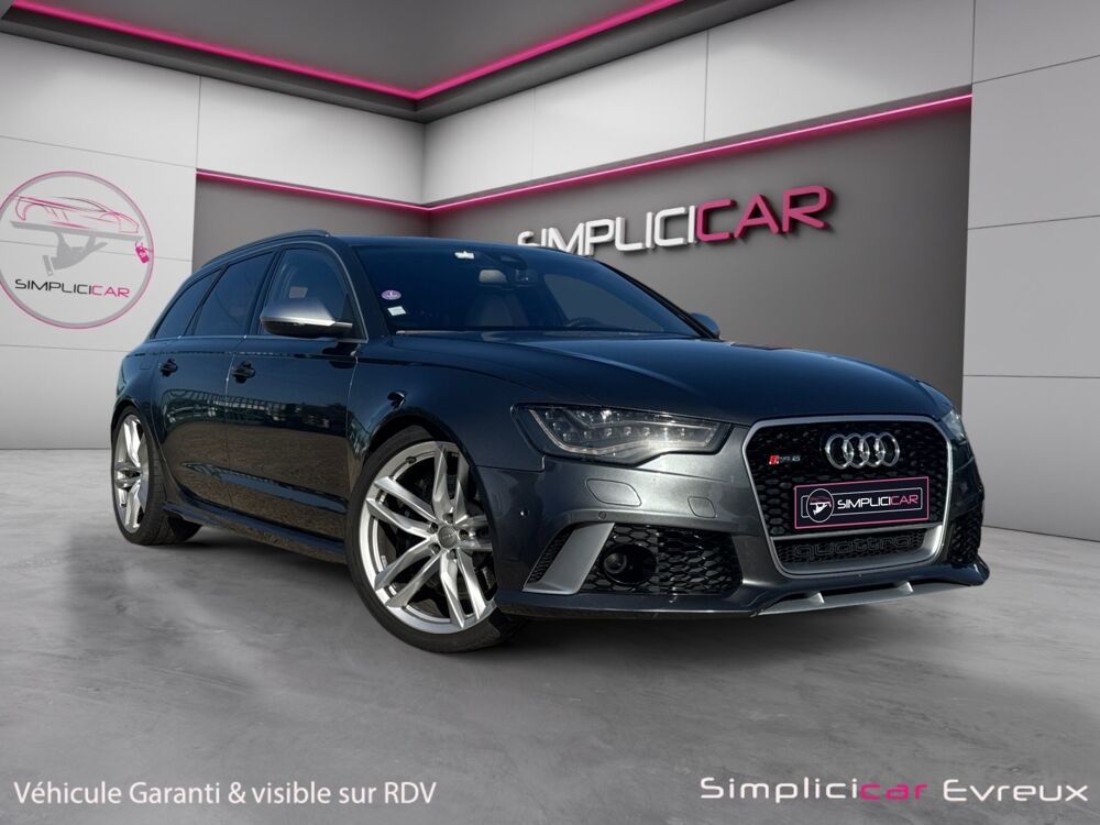 RS6 AVANT 4.0 TFSI V8 QUATTRO TIPTRONIC 2013 occasion 27000 &Eacute;vreux