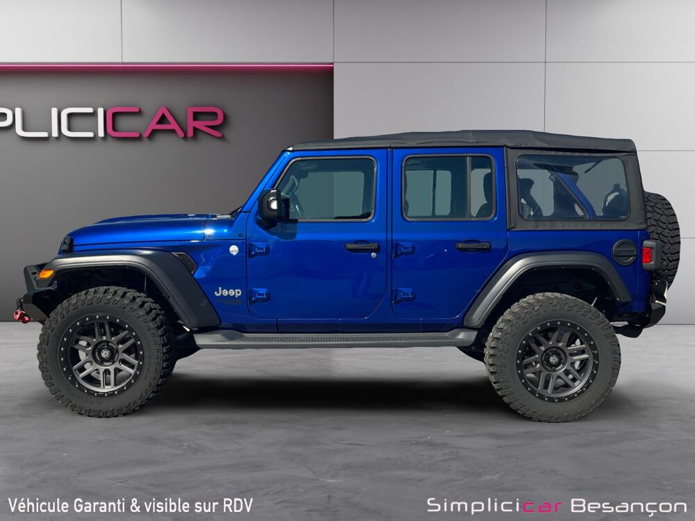 Wrangler Unlimited2.0l T 272ch 4x4 BVA8 Sport 2020 occasion 25410 Saint-Vit
