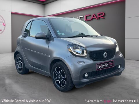 Smart ForTwo III ELECTRIQUE 60KW EQ PRIME 17.6 KWH 2019 occasion Montreuil 93100