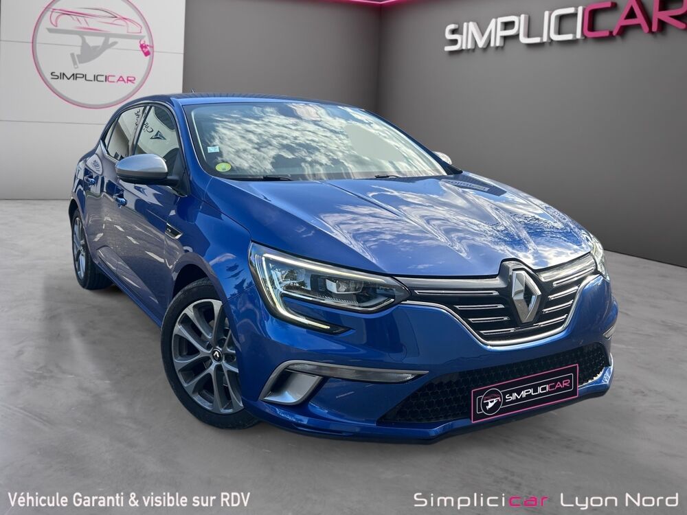 M&eacute;gane RENAULT MEGANE 1.6 DCI 130 GT LINE 2017 occasion 69730 Genay