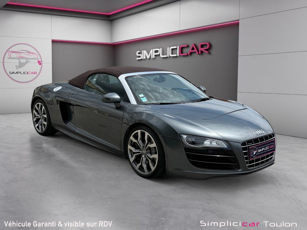 R8 SPYDER V10 5.2 FSI 525 QUATTRO R TRONIC 2011 occasion 83210 La Farl&egrave;de