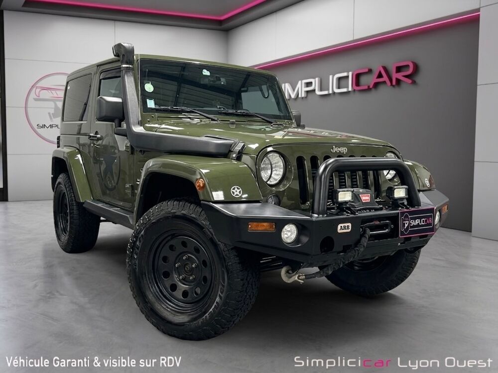 Wrangler 2.8 CRD 200 SAHARA 2015 occasion 69530 Brignais