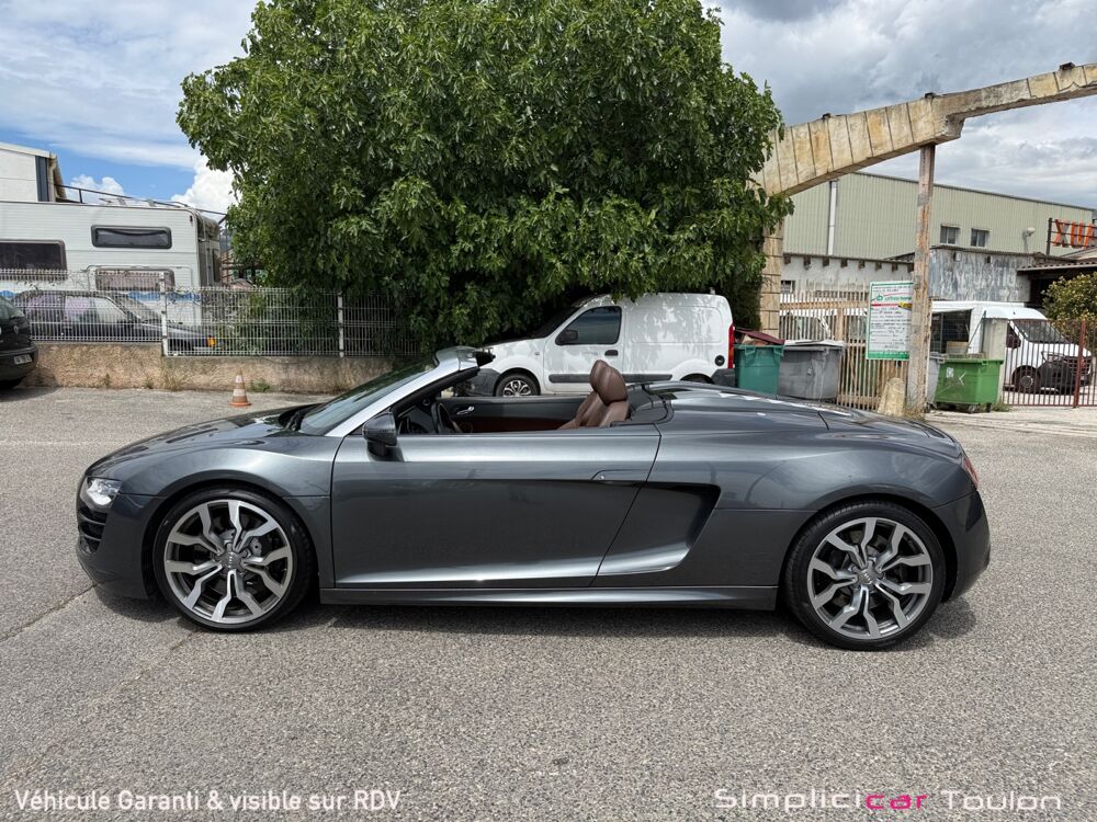 R8 SPYDER V10 5.2 FSI 525 QUATTRO R TRONIC 2011 occasion 83210 La Farl&egrave;de
