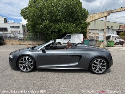 R8 SPYDER V10 5.2 FSI 525 QUATTRO R TRONIC 2011 occasion 83210 La Farl&egrave;de