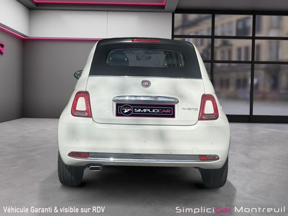 500 C 1.0 HYBRIDE 70 DOLCE VITA CABRIOLET 2023 occasion 93100 Montreuil