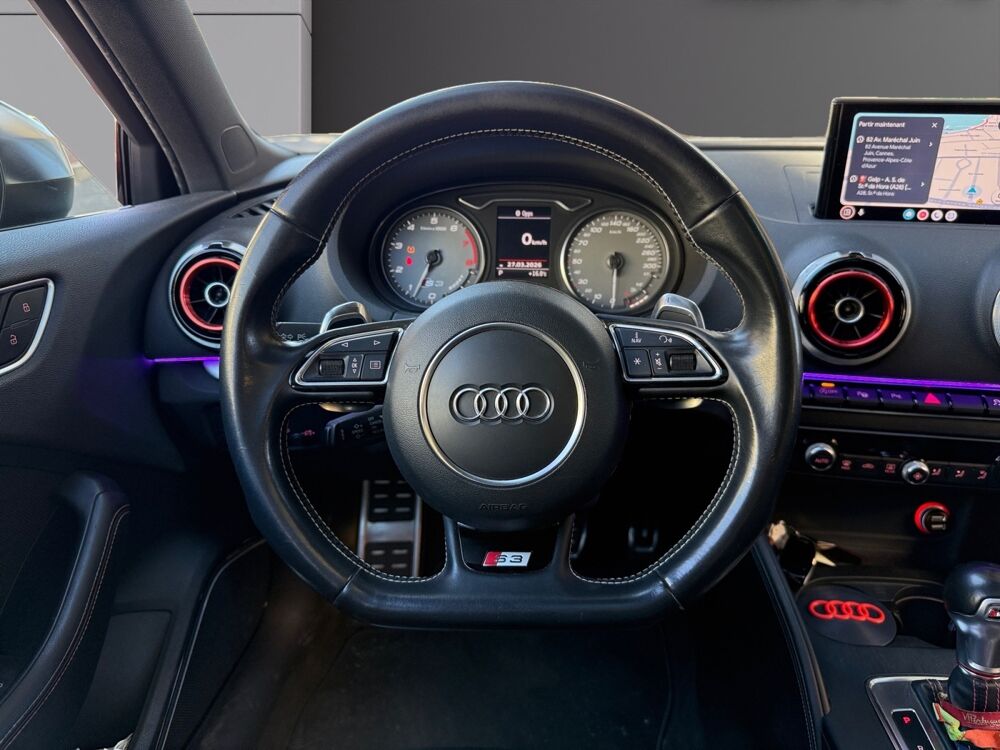 S3 III SPORTBACK 2.0 TFSI 300 S TRONIC 2014 occasion 06400 Cannes
